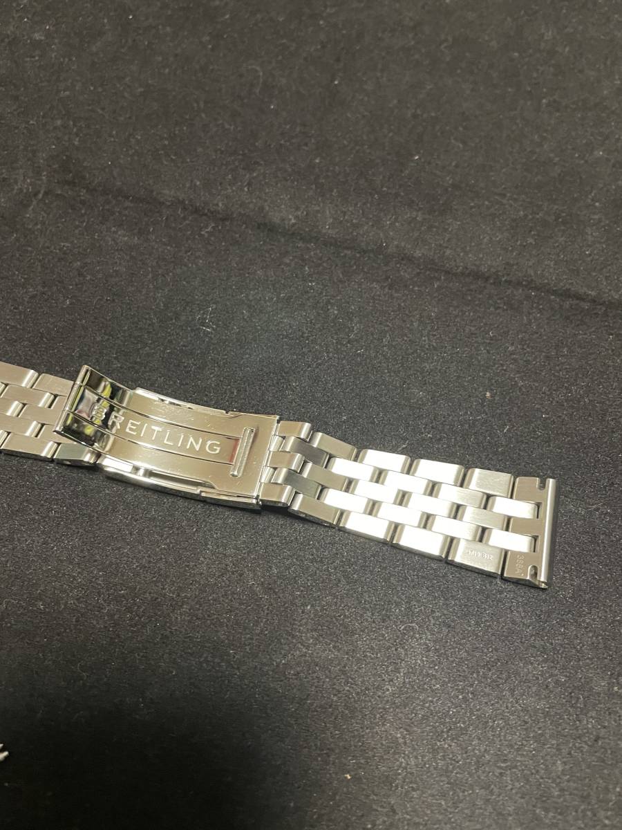 美品 純正 BREITLING ブライトリング SSブレス クロノマット44