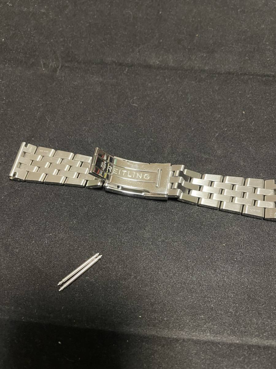 美品 純正 BREITLING ブライトリング SSブレス クロノマット44