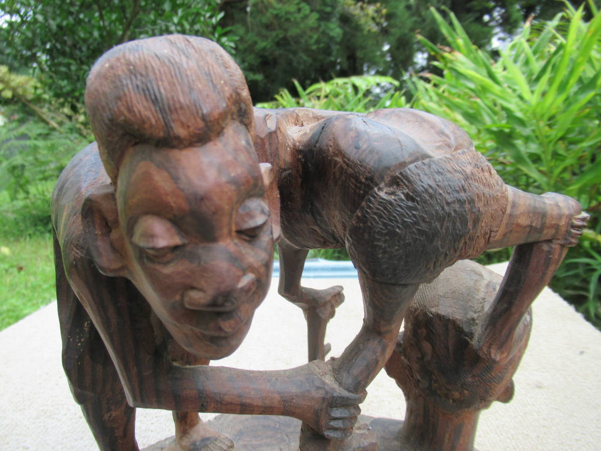 アフリカンアート・タンザニアの木彫_画像7