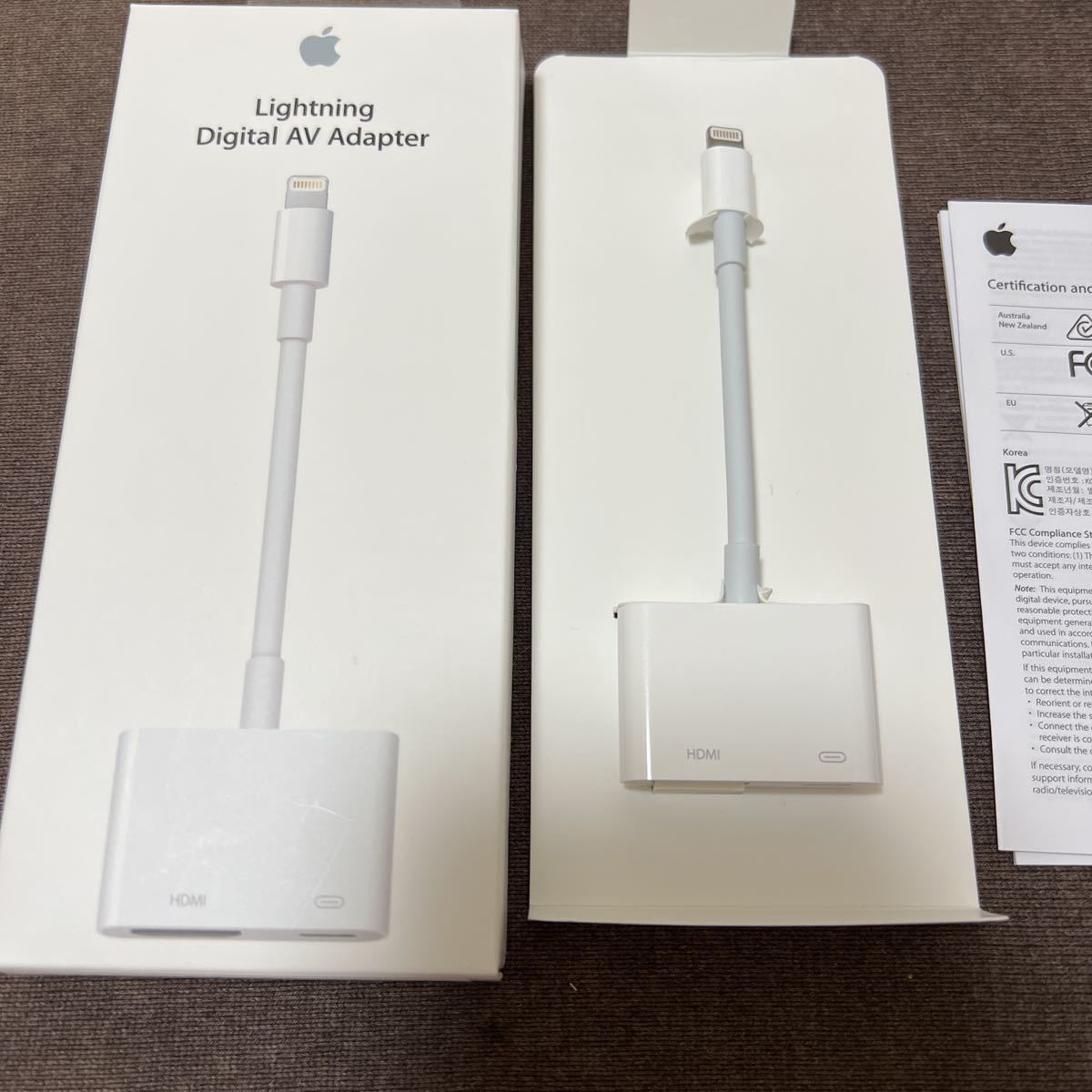 訳アリ アップル Apple アダプタ HDMI ケーブル MD826AM A