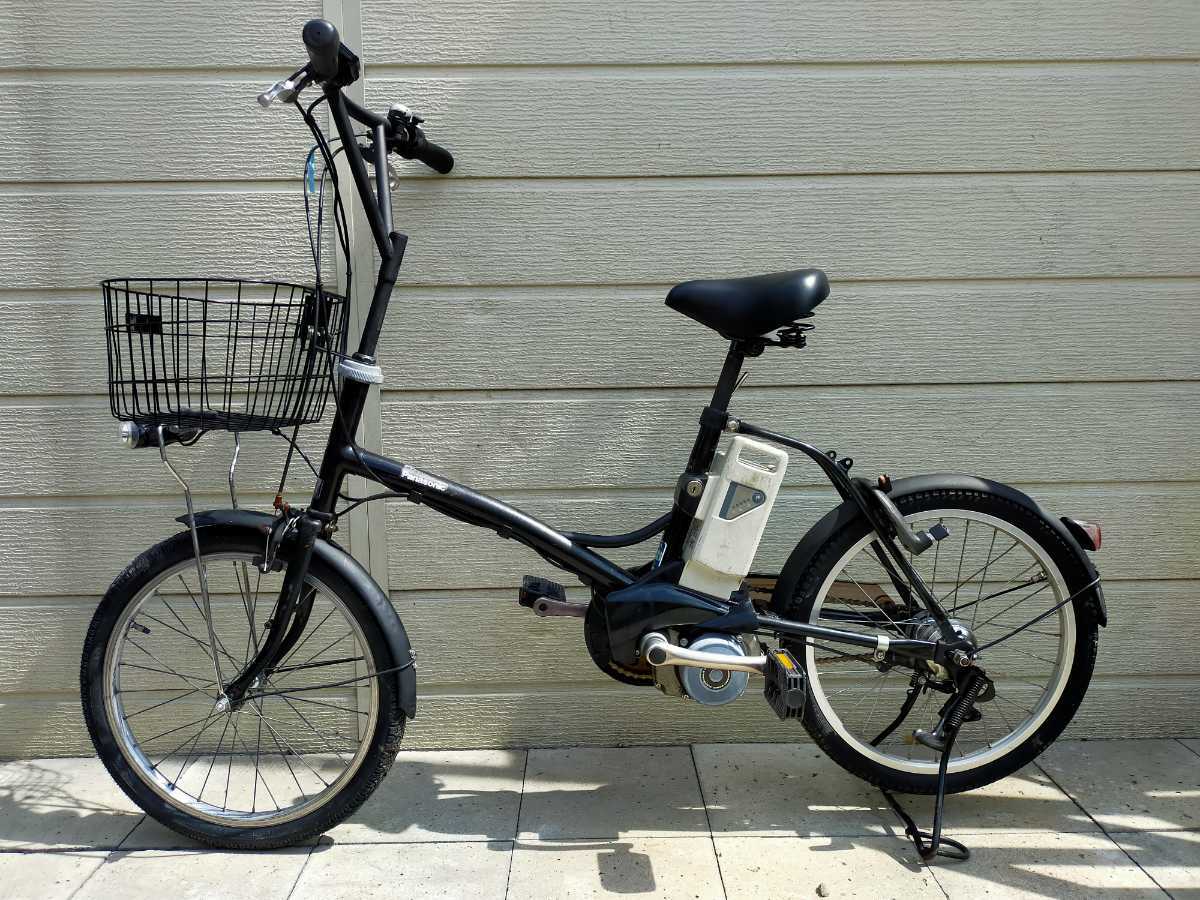 パナソニック SugarDrop 電動アシスト自転車 20インチ ENCS(番号不明) 内装3段変速 6.6Ahバッテリー・充電器 整備済み自転車  W081002