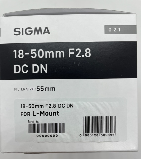 初売り ディーライズ2号SIGMA シグマ 18-50mm F2.8 DC DN ソニーE用