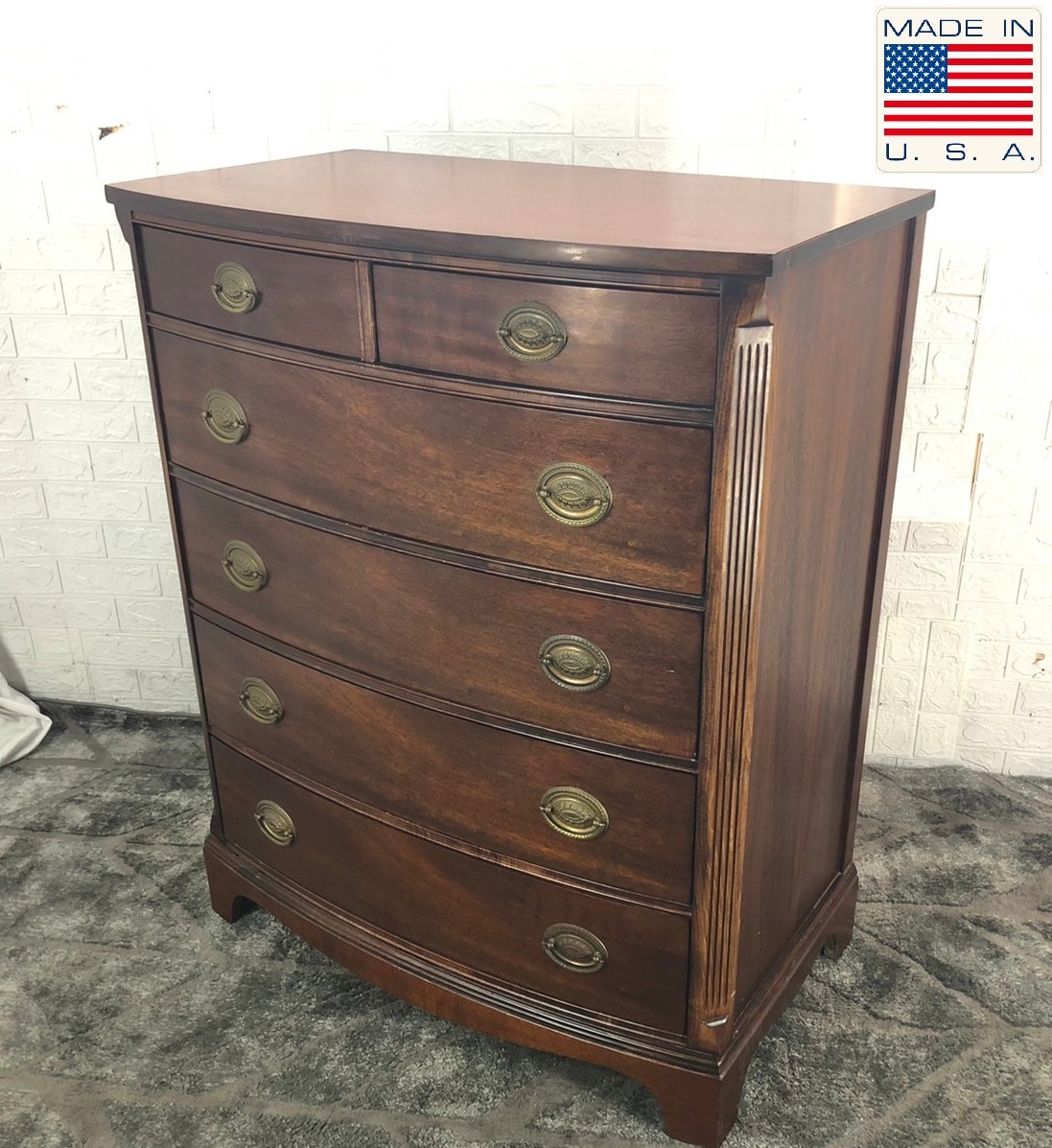 アメリカ家具】DREXEL HERITAGE 5段チェスト ドレクセル 引き出し収納