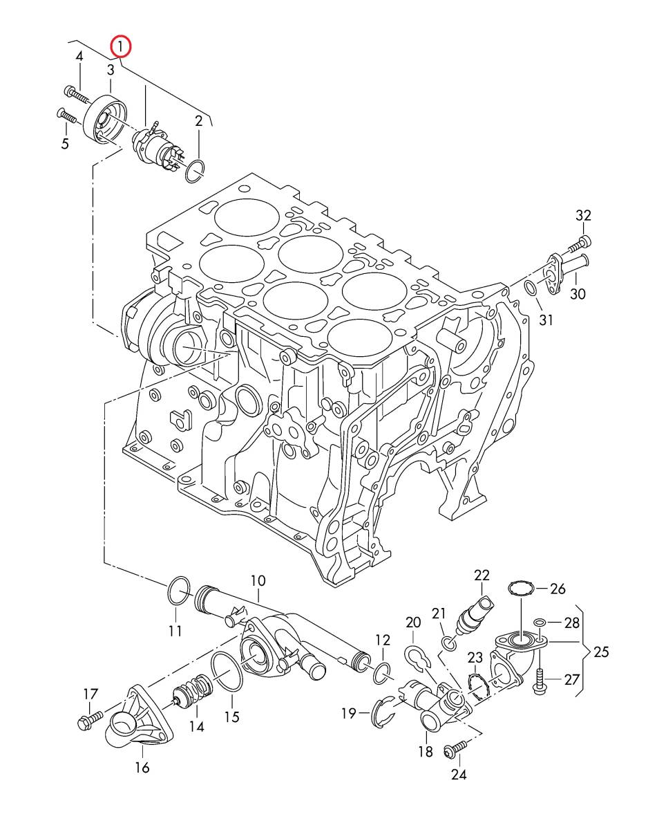 ポルシェ カイエン (92A) フォルクスワーゲン VW トゥアレグ (7P5) ウォーターポンプ ガスケット付き 3.6L 95810603300 03H121008H 新品_画像4