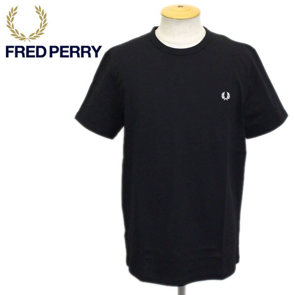 FRED PERRY ( Fred Perry ) M3519 RINGER T-SHIRT Lynn ga- T-shirt FP326 102BLACK M