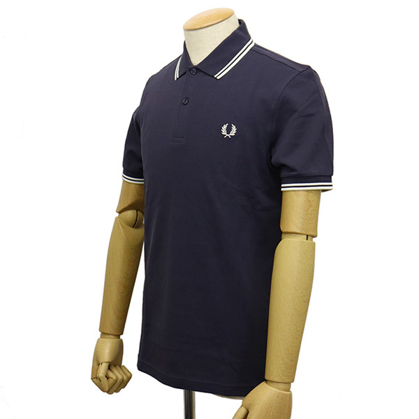 FRED PERRY (フレッドペリー) M3600 TWIN TIPPED FRED PERRY SHIRT ティップライン ポ - 1