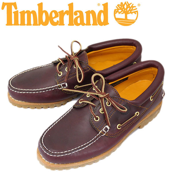 Timberland (ティンバーランド) 50009 Authentics 3Eye Classic Lug (オーセンティクス スリーアイ クラシック ラグ) バーガンディー プル