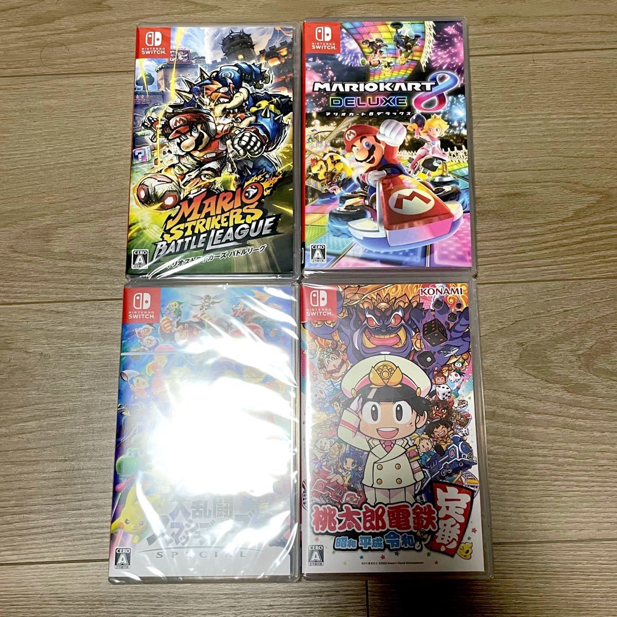 高い品質 Nintendo Switch ソフト4本 新品未開封 sitedev.minifinder.se