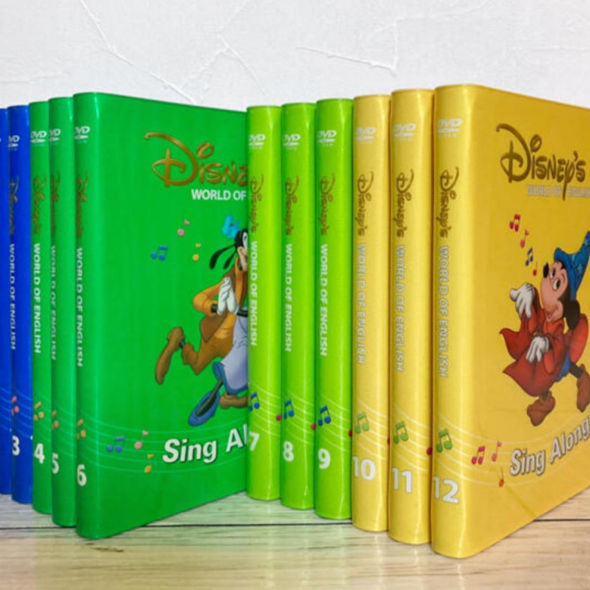 ディズニー英語システム　シングアロングセット　CD　DVD 絵本　リリックス 知育玩具 激安直送注文