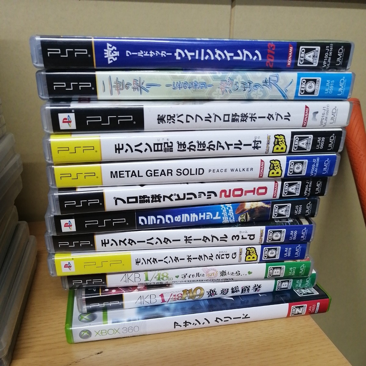 【まとめ売り】ゲームソフト 161枚 Wii PS1 PS2 PS3 ゲームキューブ PSP DS ドリームキャスト PCエンジン