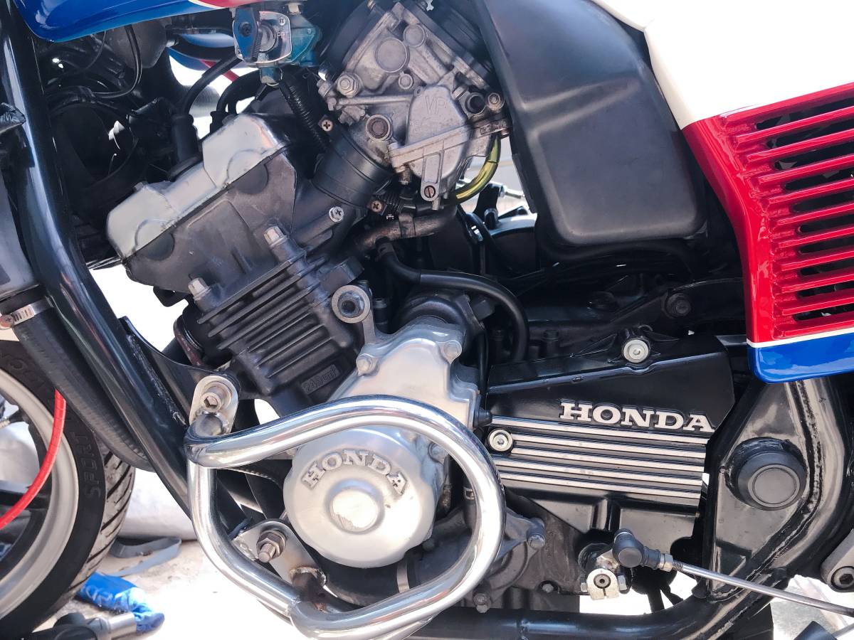 何でも揃う CBX550F 1型タイプ ラインステッカーセット 新品 青 白