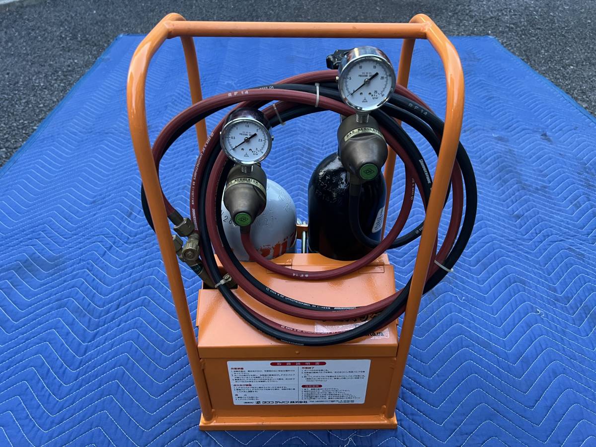 埼玉県　引き取り限定　酸素・プロパン　小型ガス溶接機　フルセット_使用頻度少ないです。