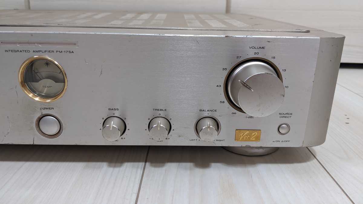 marantz マランツ プリメインアンプ PM-17SA PM17A/F1N ジャンクの画像3