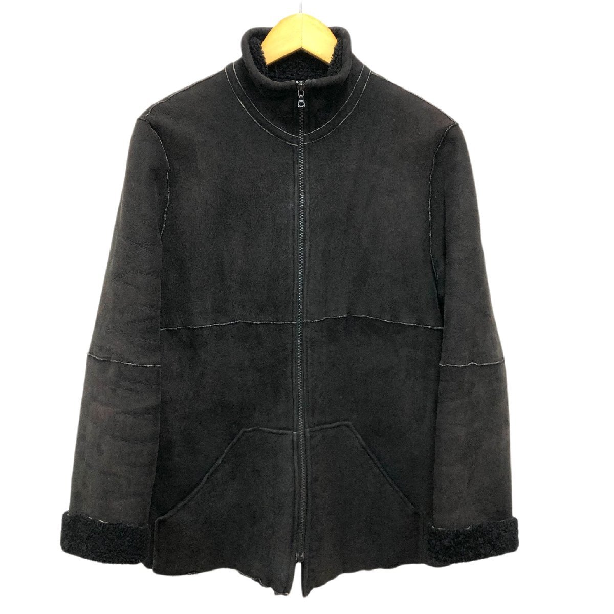 A.P.C. アーペーセー / ムートン ジャケット / 羊皮 ラムレザー ブルゾン 2_画像1