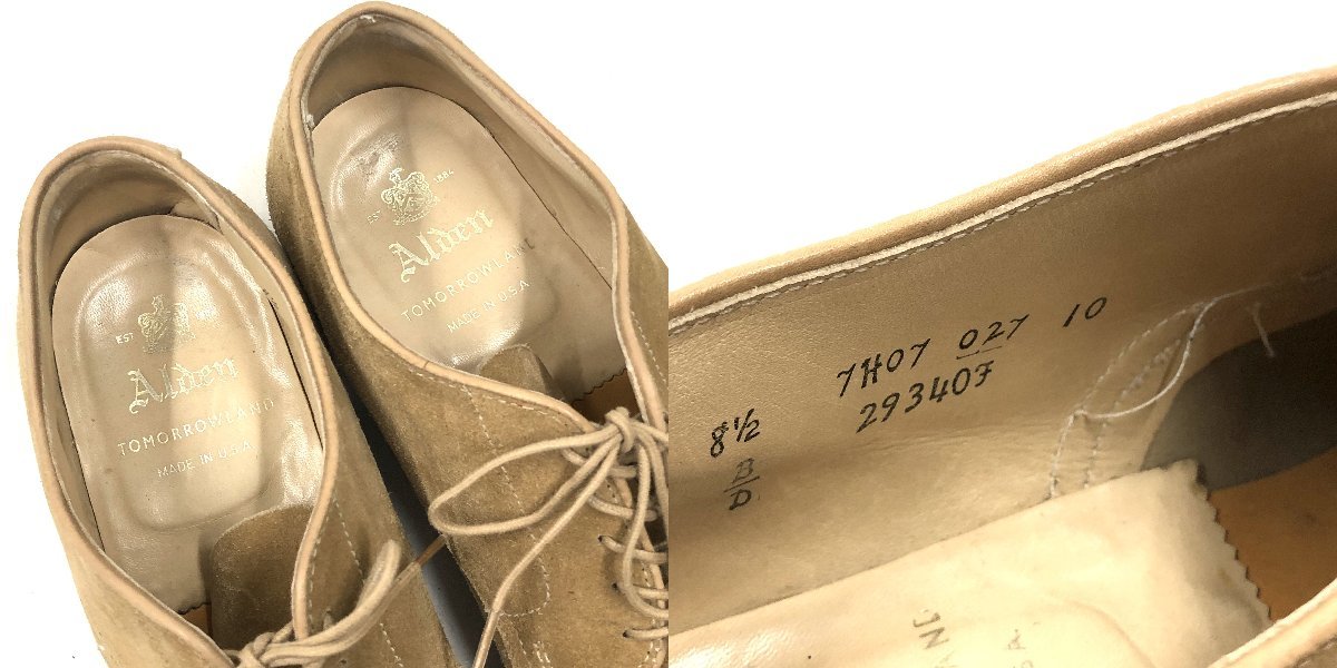 ALDEN × TOMORROWLAND / 29340F オールデン × トゥモローランド