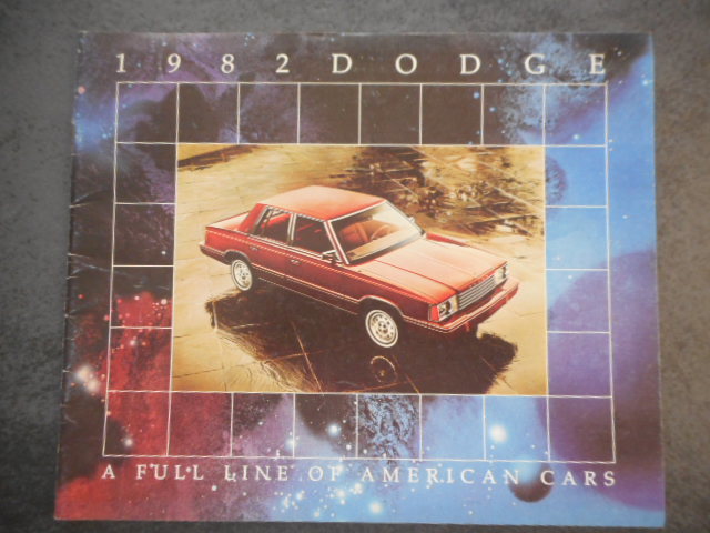  каталог Dodge 1982 полный линия и т.п. 1982 DODGE A FULL LINE OF AMERICAN CARS (37)