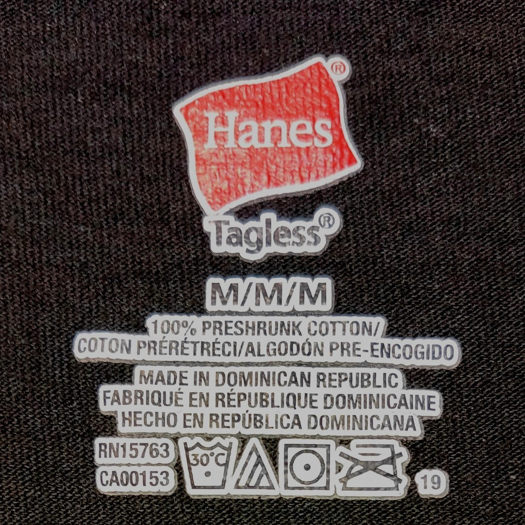 JURASSIC VALLEY 半袖TシャツM 黒 ハワイクアロアランチ販売 Hanesヘインズボディ ジュラシックパークロケ地 