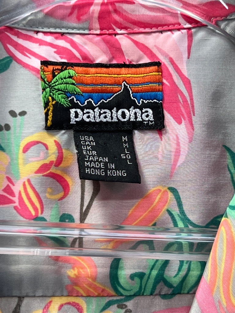希少 Pataloha パタロハ 1987年 ピンクフラミンゴ M グレー Patagonia