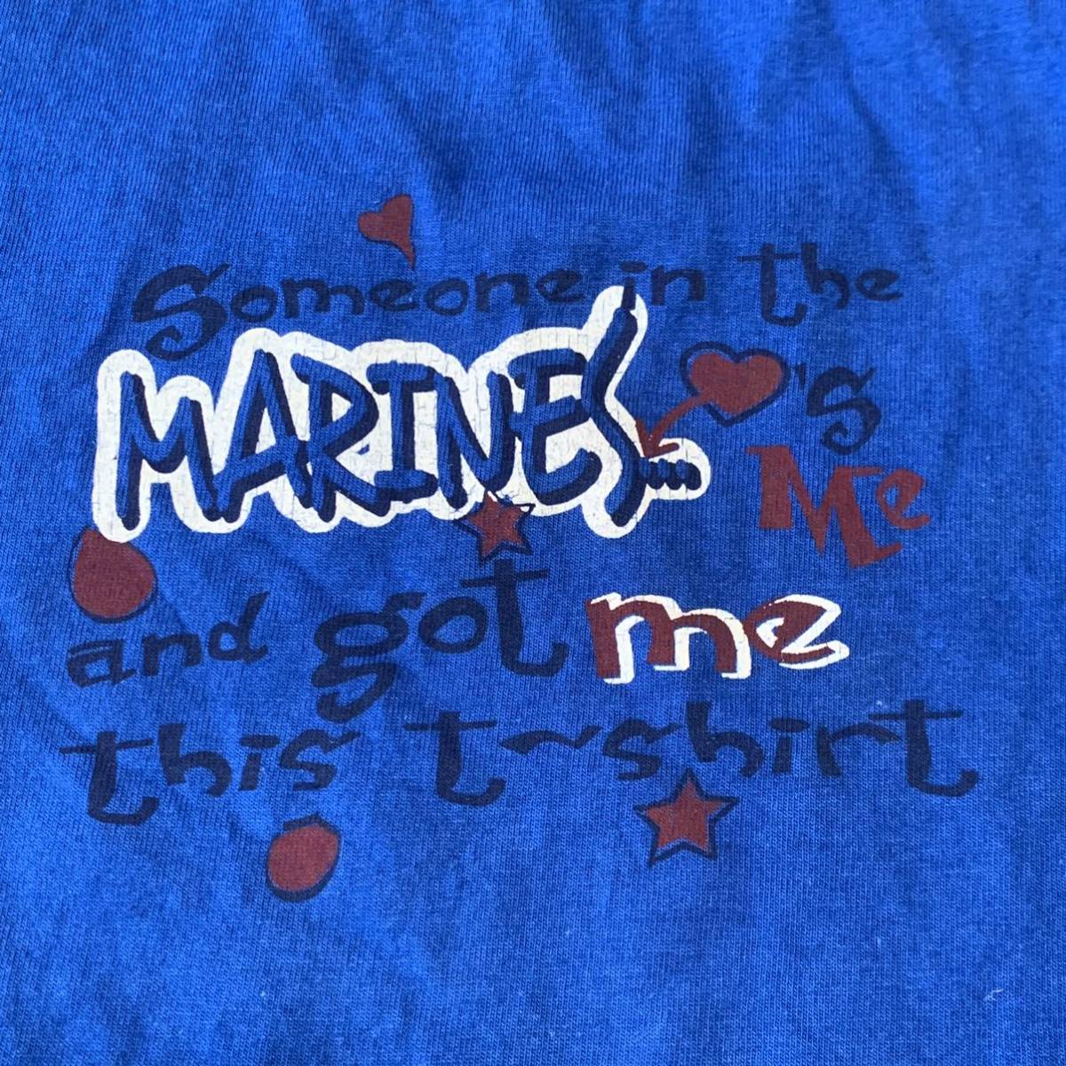 沖縄 米軍放出品 USMC MARINE ミリタリー KIDS Tシャツ オシャレ ファッション 可愛い 2枚セット (管理番号UV18)_画像9