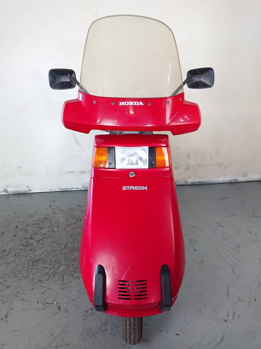 【HONDA STREAM ストリーム TB07】始動確認済み 低走行917km? 書類付 原付 スリーター 三輪 旧車 希少 絶版車(ジャイロ【埼玉/熊谷】K271 8