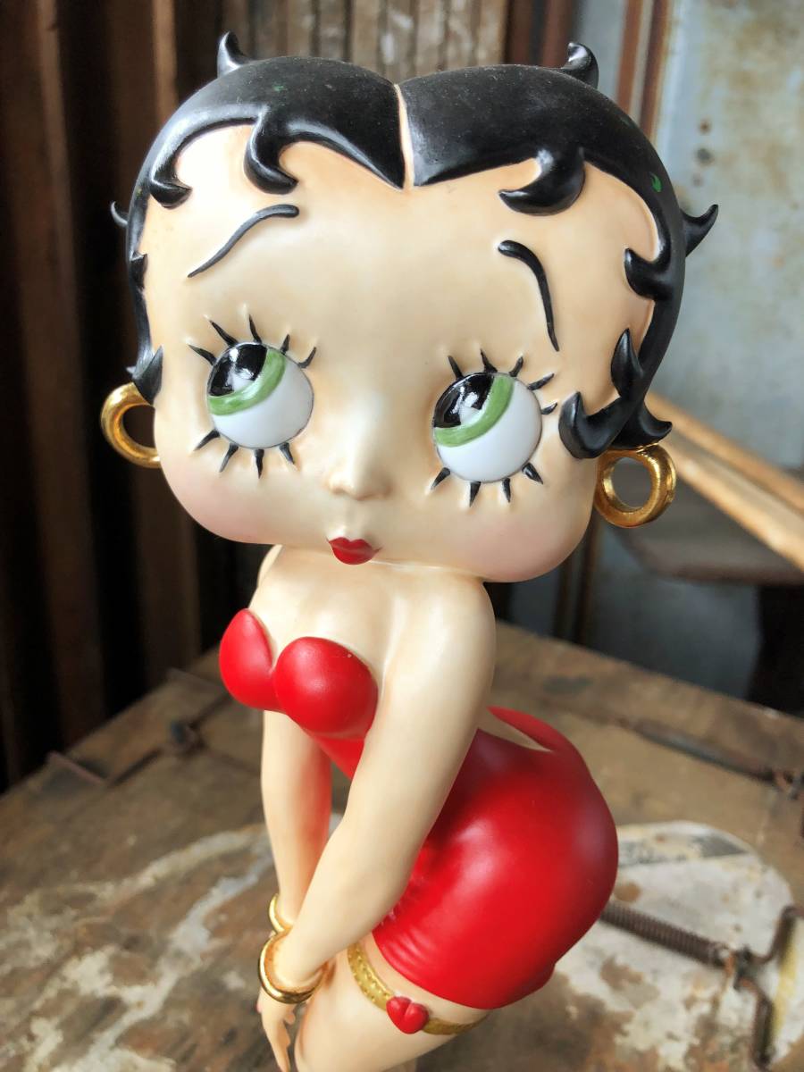 即決 Betty Boop "THE RED PURSE" 32㎝ スタチュー ベティブープ ベティちゃん 限定300個 ビンテージ フィギュア ドール レア_画像6