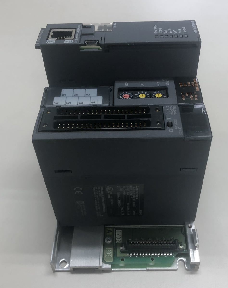 通電確認済 三菱 シーケンサー Q61SP Q03UDVCPU QJ61BT11N QH42P
