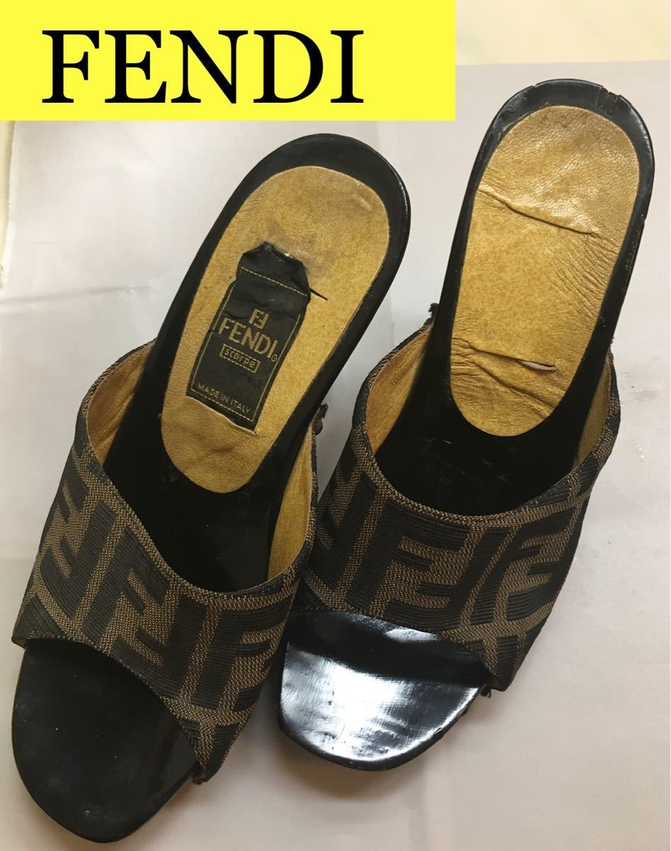 FENDI 新品 サンダル 23センチ-