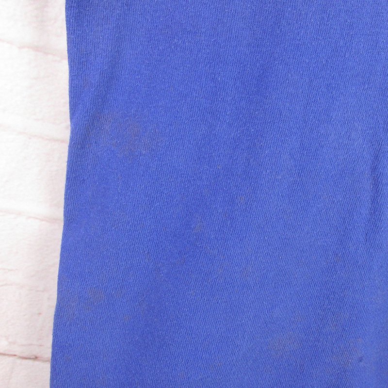 MST8596 1980's Champion チャンピオン Tシャツ トリコタグ MEDIUM ブルー系（クリックポスト可）_画像7