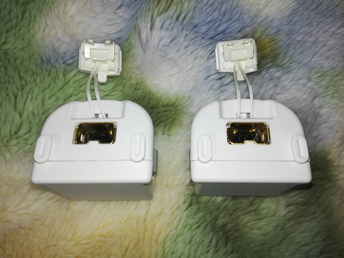 Wiiモーションプラス センサーアダプター ２個セット シリコンカバー 白２個 RVL-026_画像7