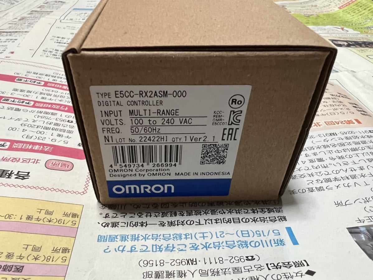 【★超目玉】 新品　オムロン温調器　　E5CC-QX2ASM-000 2台セット その他