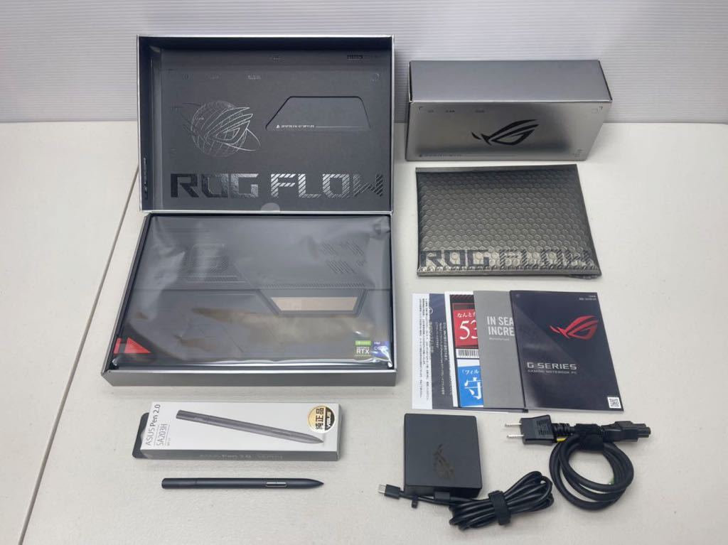 美品 おまけ多数 ASUS ペン 2.0 ROG Flow Z13 GZ301ZE GZ301ZE-I9R3050TE 1920 × 1200_画像1