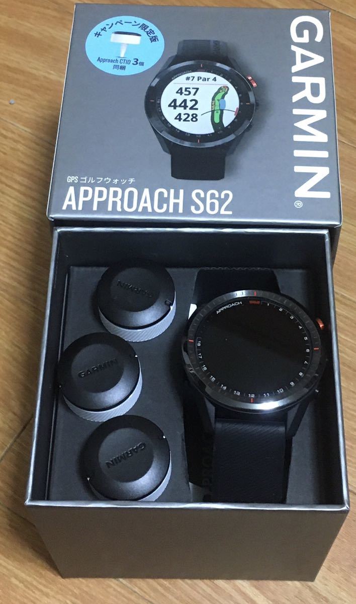 美品GARMIN Approach S62とct10 3個 | clayleb.com