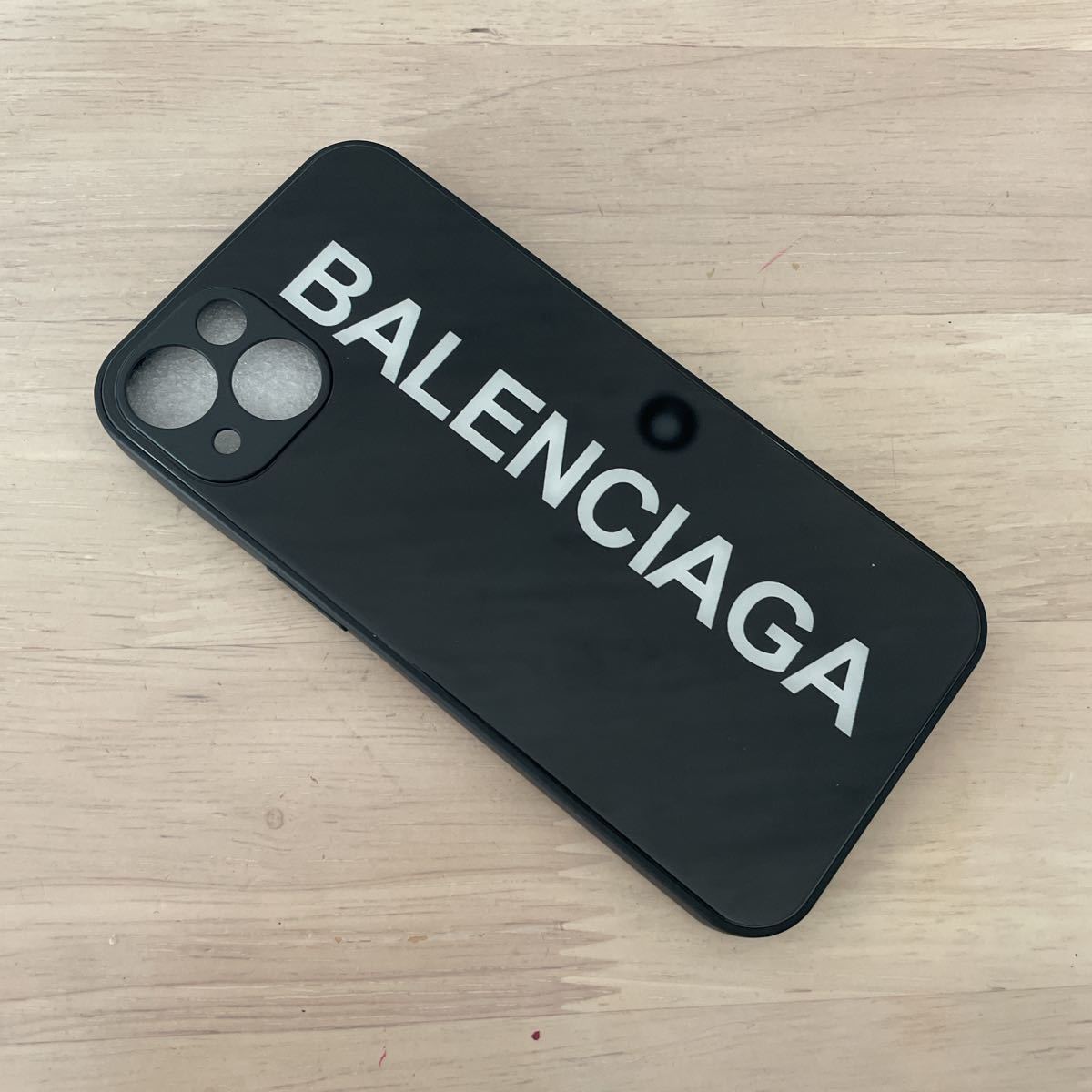 【ラスト1点】iPhone13ケース スマホケース  BALENCIAGA バレンシアガ ブラック