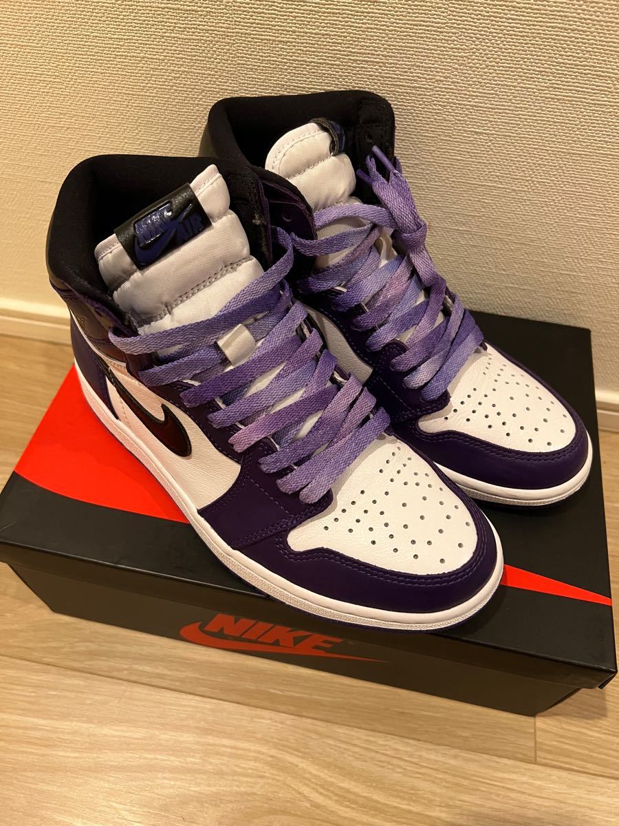 【断捨離】AIRJORDAN 1 レトロ HIGH OG コートパープル