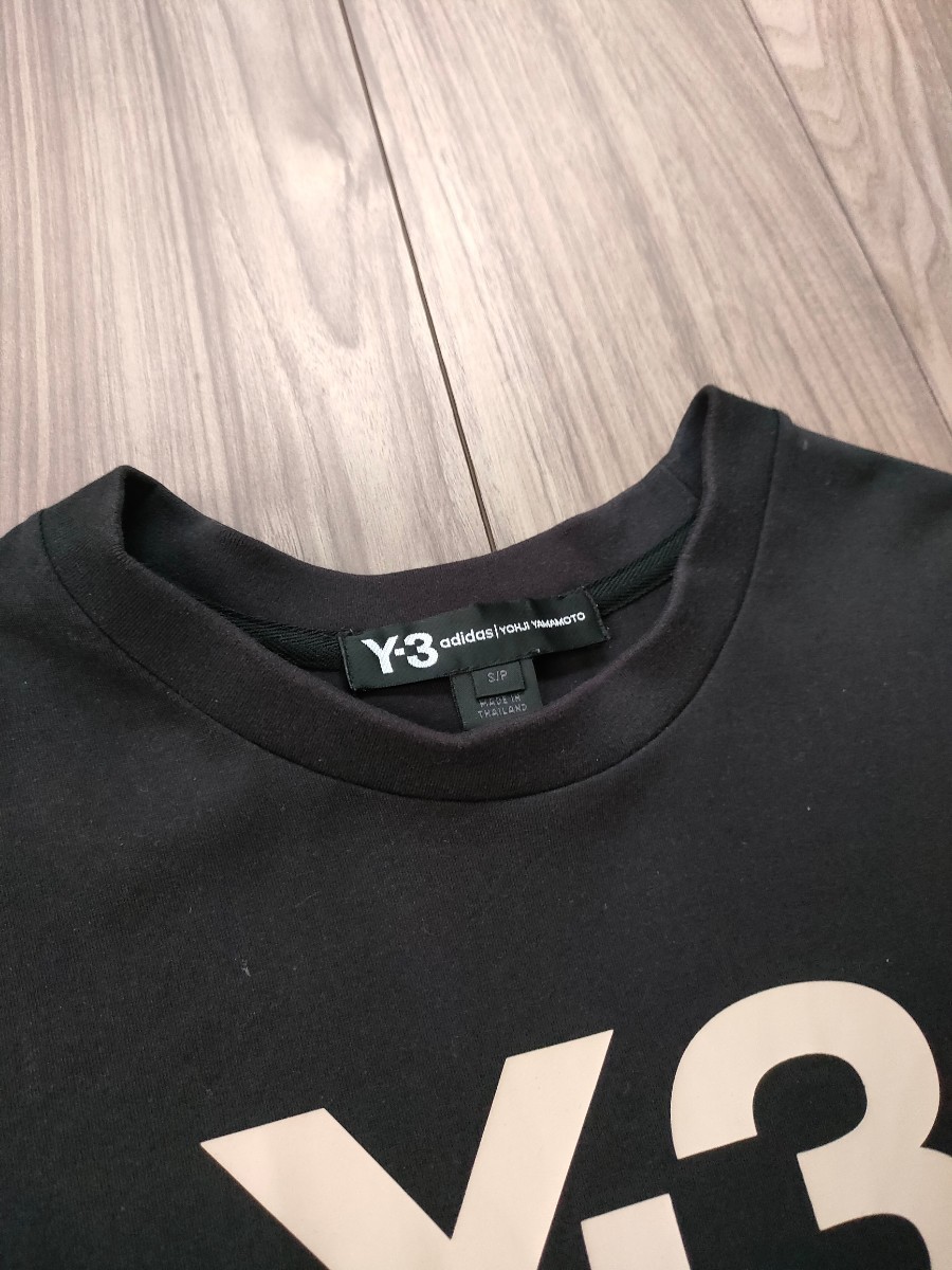 絶版品レア物】Y3 Y-3 スタッグロゴティシャツ Stacked Logo Short 
