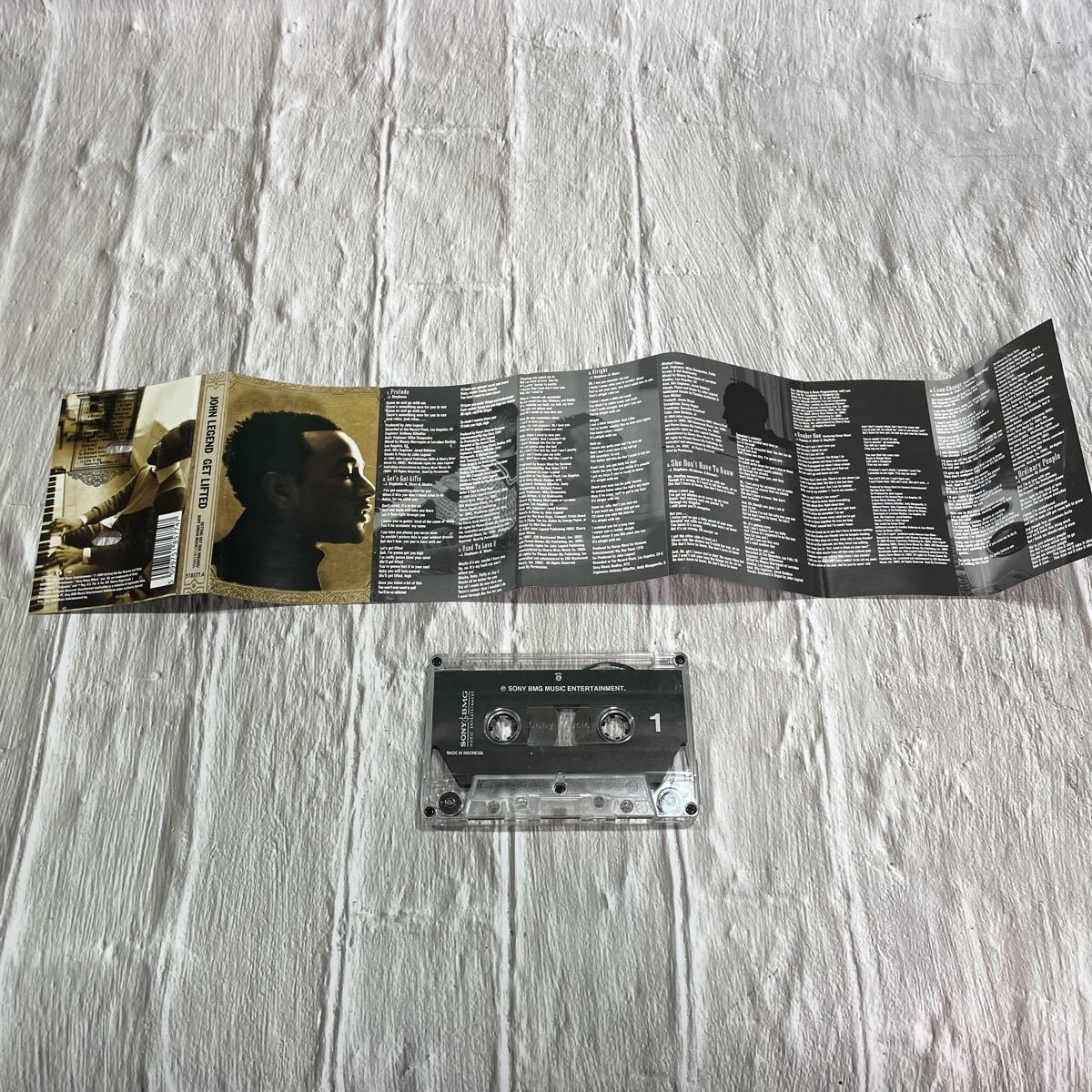 CT＃John Legend「Get Lifted」カセットテープ ジョンレジェンド レコード LP Cassette Tape Kanye West 参加_画像3