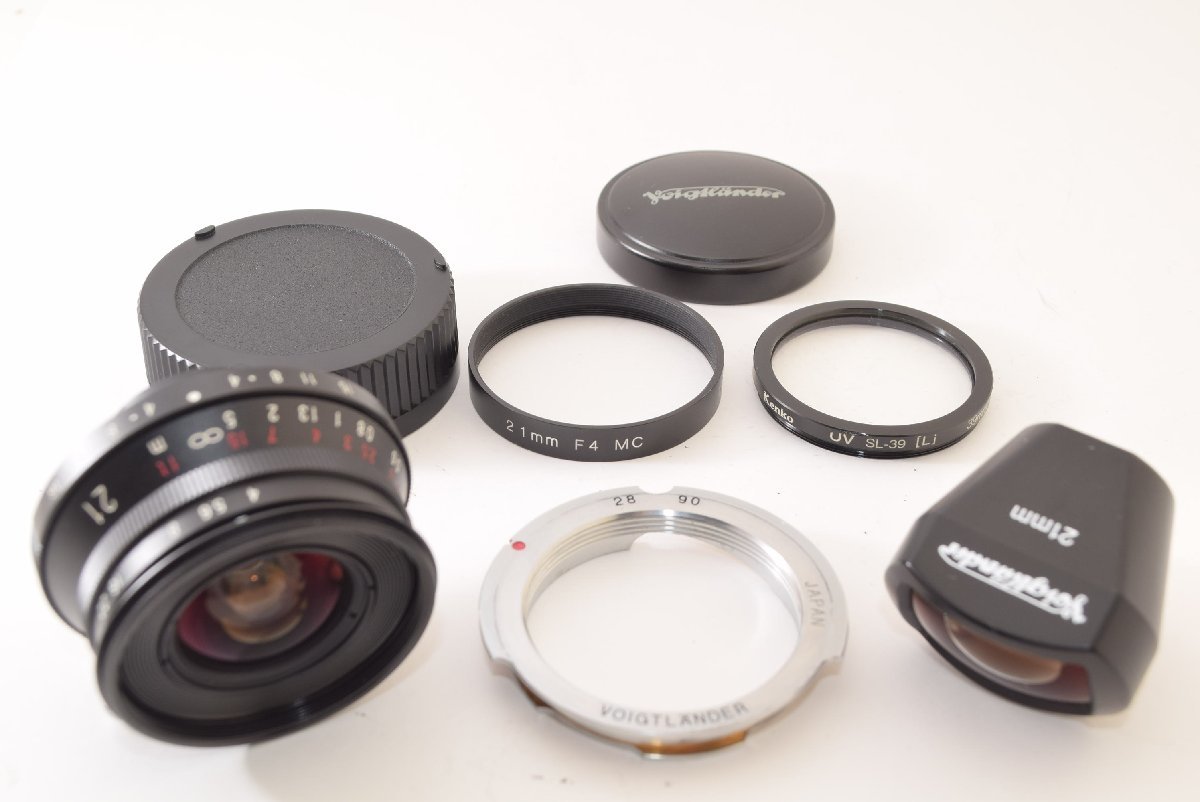 ☆美品☆ Voigtlander フォクトレンダー COLOR SKOPAR 21mm F4 MC L39