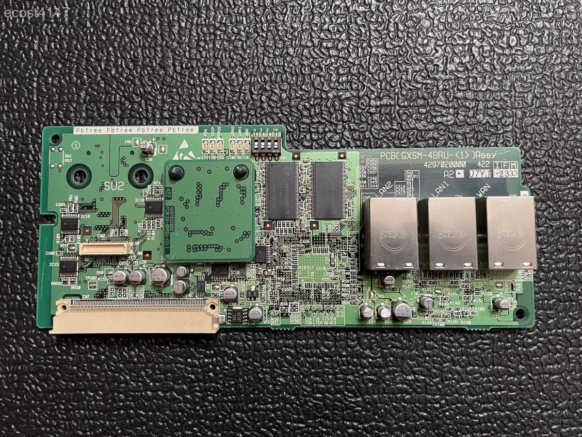 ★☆中古★NTT 4IP局線ユニット GXSM-4BRU-(1)☆★_画像1