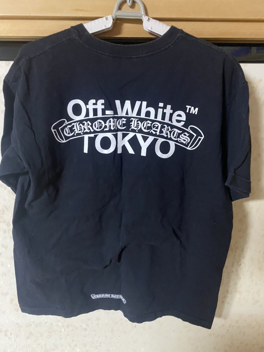 CHROME HEARTS オフホワイト コラボ Tシャツ TOKYO 2017 Mサイズ