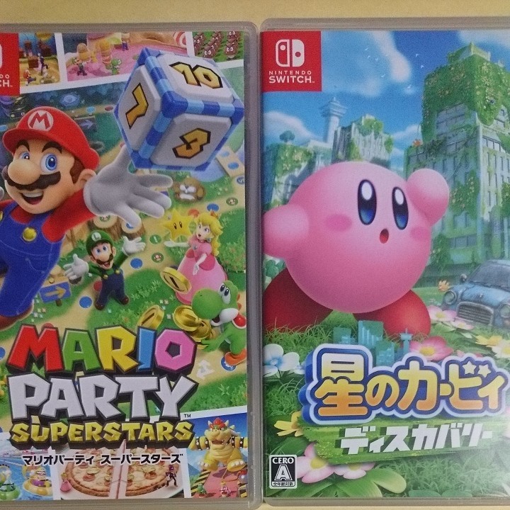 Switch】 マリオパーティ スーパースターズ 星のカービィ