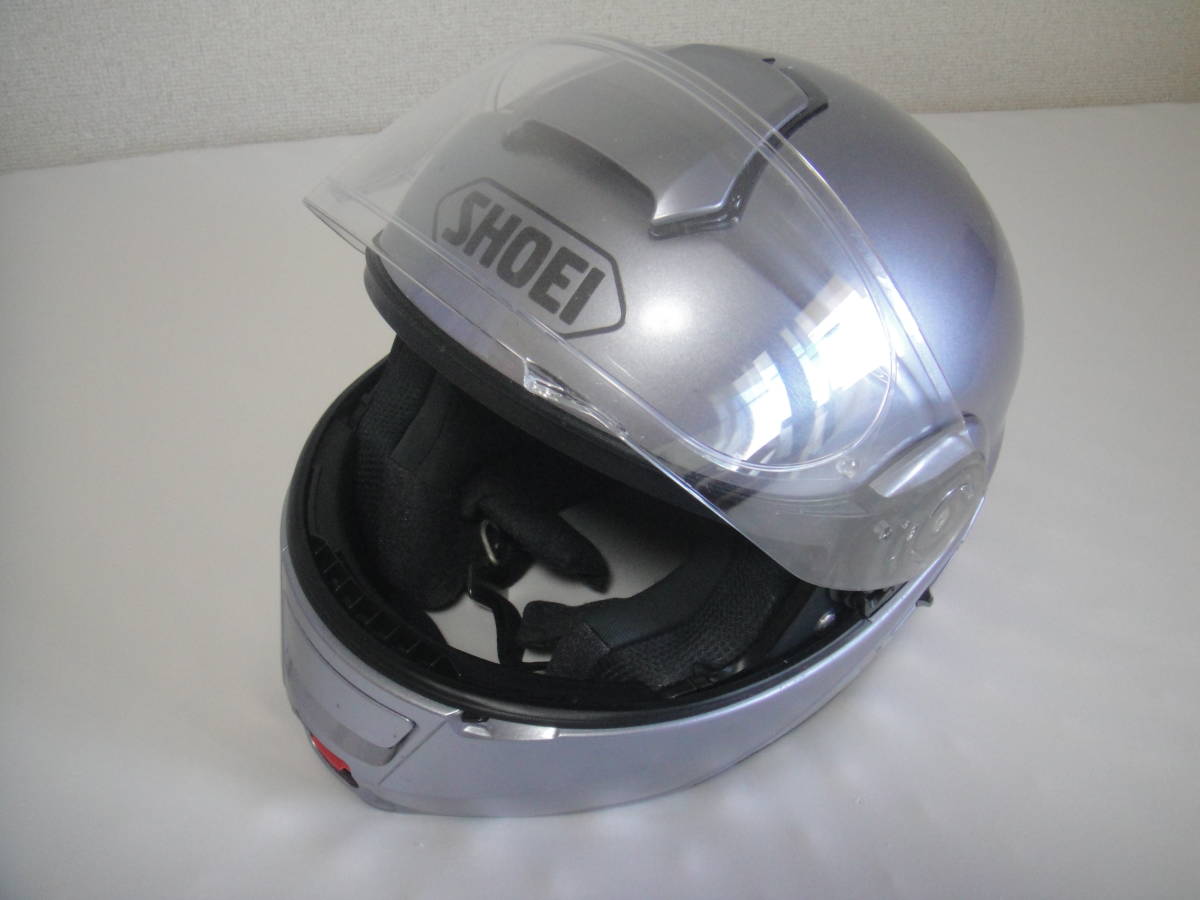 送料無料◆ショウエイ（SHOEI） NEOTEC システムヘルメット Lサイズ(57-59.0㎝) フルフェイス[バイク/オートバイ]_画像2