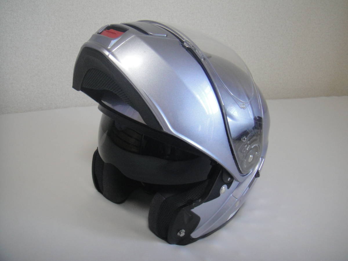 送料無料◆ショウエイ（SHOEI） NEOTEC システムヘルメット Lサイズ(57-59.0㎝) フルフェイス[バイク/オートバイ]_画像4