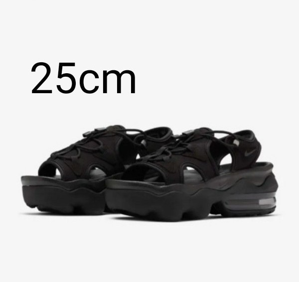 新品未使用 NIKE エアーマックス ココ サンダル 25cm 【正規販売店】 新品 黒 ココサンダル エアマックス NIKE 25センチ サンダル