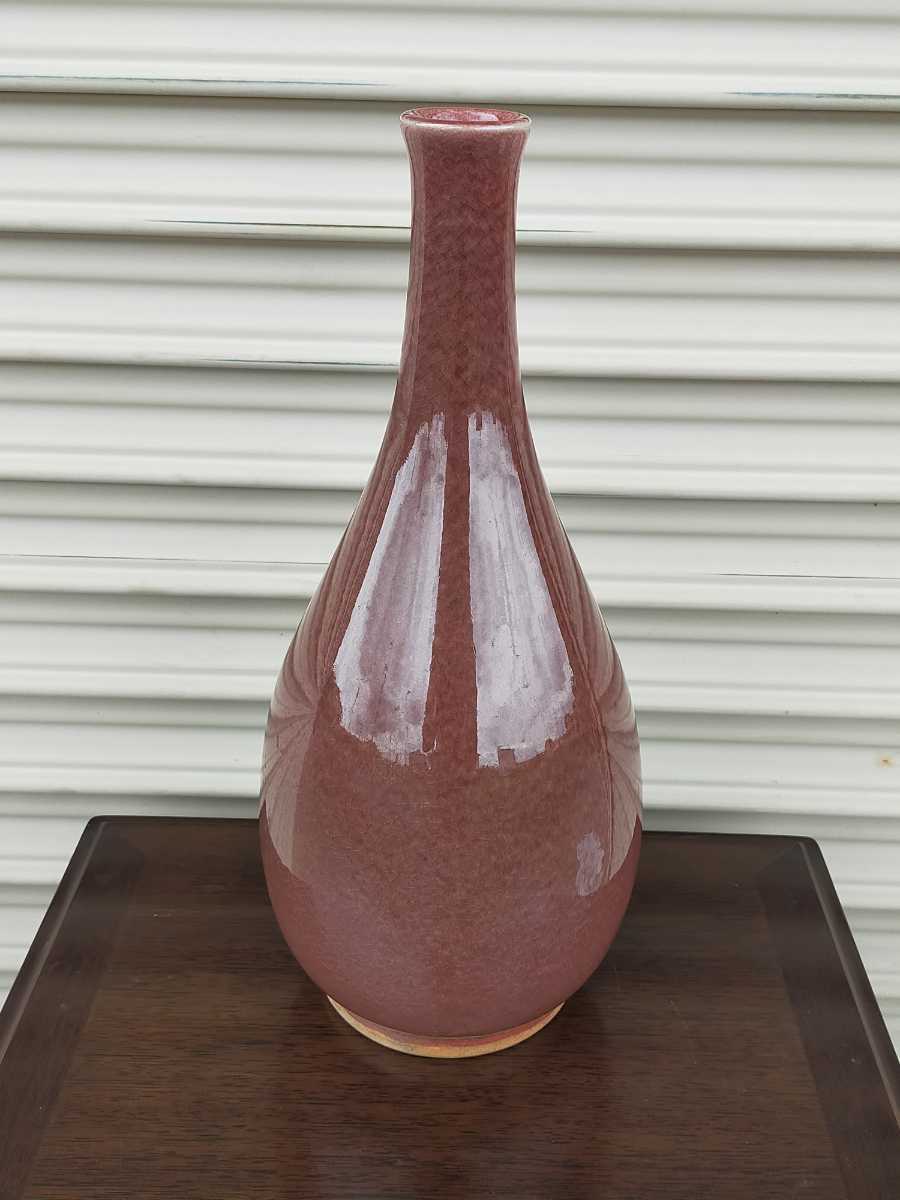 花瓶 レトロ 辰砂 - 通販 - gofukuyasan.com