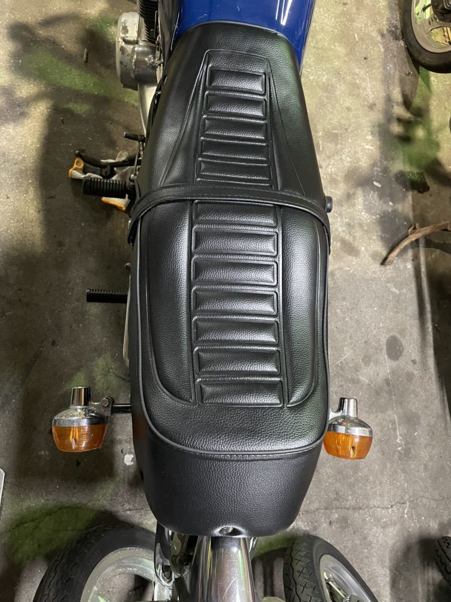 旧 CB400F ヨンフォア ダブルアンコ抜きシート タックロール 398 旧 CB400F ヨンフォア ダブルアンコ抜きシート タックロール 398