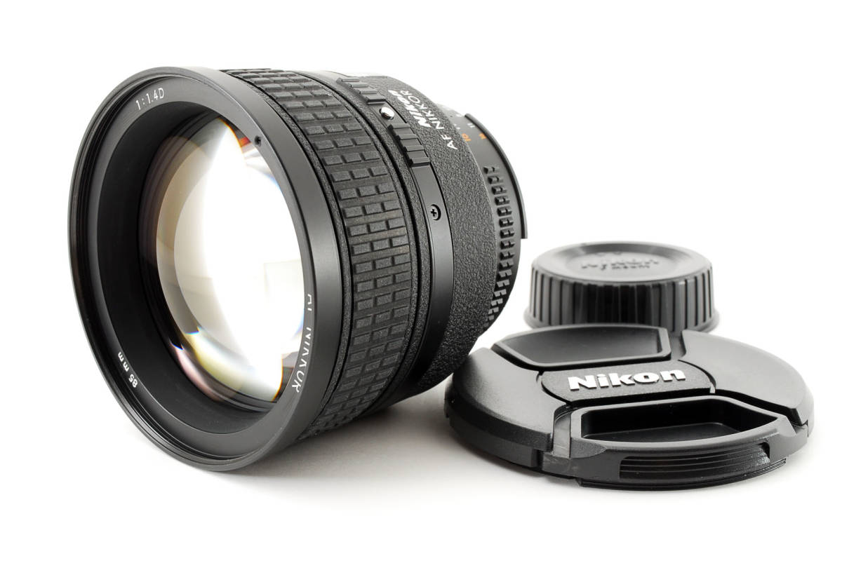ニコン Nikon AI AF NIKKOR 85mm F1.4D IF 付属品付き 動作良好