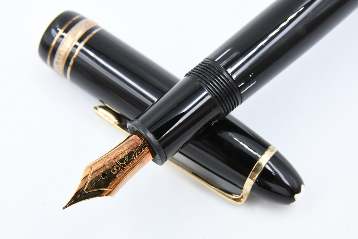 MONTBLANC モンブラン マイスターシュテュック No.146 585 14K 全金 万年筆 MEISTERSTUCK #146_画像1