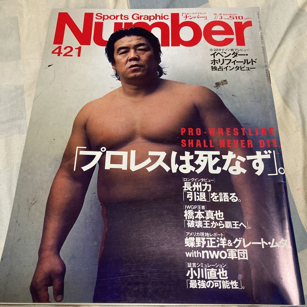 Number421「プロレスは死なず」長州力「引退」を語る、nwo、小川直也_画像1