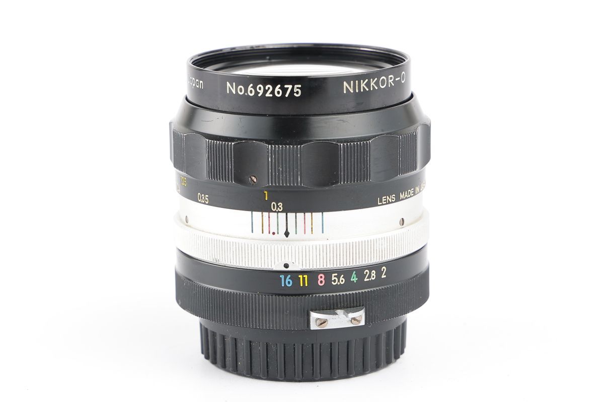 01858cmrk Nikon NIKKOR-O Auto 35mm F2 非Ai 単焦点 広角レンズ Fマウント_画像5