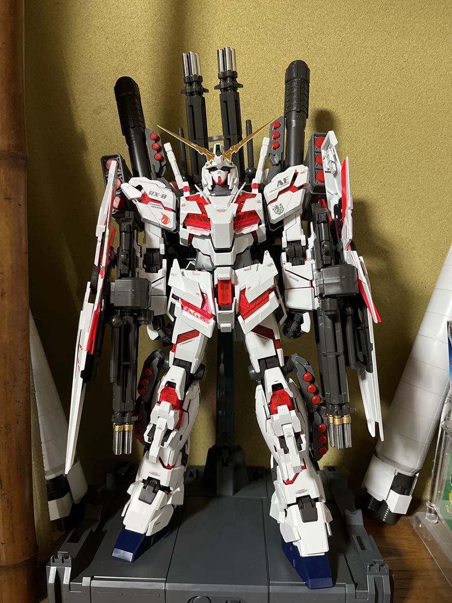 pg ユニコーンガンダム フルアーマー LEDユニット込ユニコーンガンダム